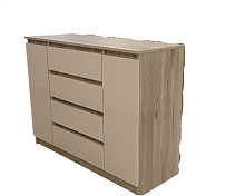Комод К-4 2 двери 4 ящика