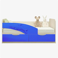 Кровать Дельфины